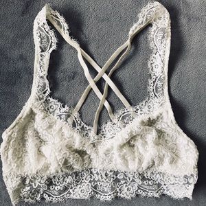 Aerie strappy lace bralette